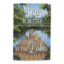 Life Is Better At The Lake Fishing
