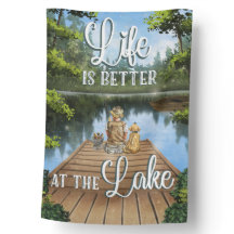 Life Is Better At The Lake Fishing
