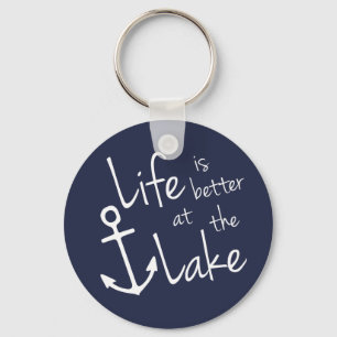 LIFE IS BETTER AT THE LAKE KEY RING