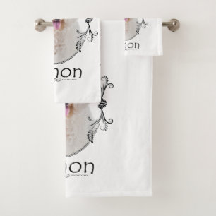 Life is Better Bichon Bath Towel Set