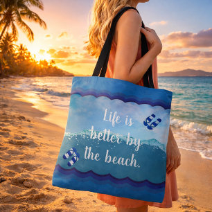 Life is better by the Beach Tote Bag
