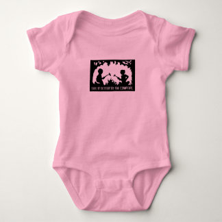 Life Is Better By The Campfire Baby Bodysuit
