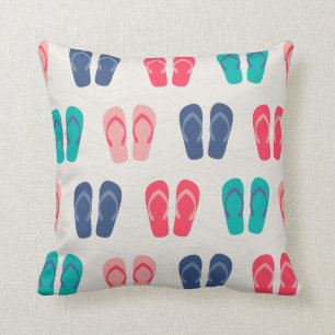 Life is better in Flip Flops Cushion