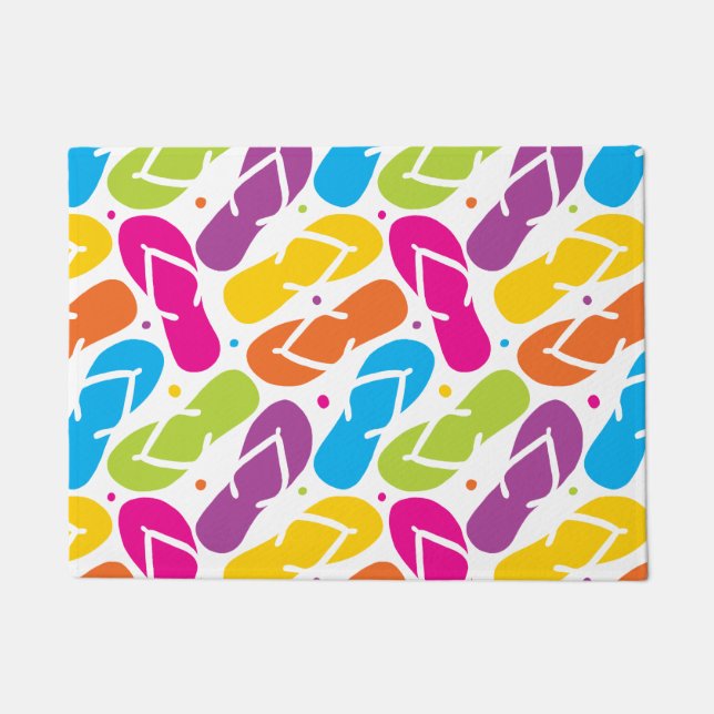 Life is Better in Flip Flops Doormat (Front)