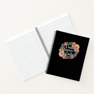 Life is Better in the Garden - Zinnia Flower Notebook