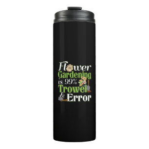 Life is Better in the Garden - Zinnia Flower Thermal Tumbler