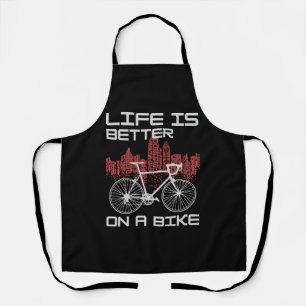 Life is Better on a Bike Apron
