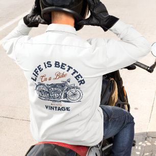 life is better on a bike t shirt bike life