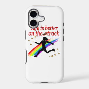 LIFE IS BETTER ON THE TRACK RUNNER DESIGN