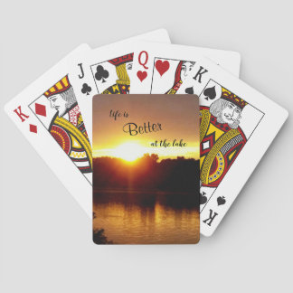 Life Is Better Sunlight Playing Cards