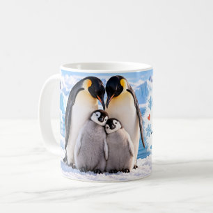 Life Is Better Together Penguin Family Coffee Mug