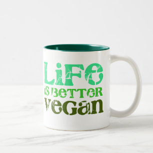 Life Is Better Two-Tone Coffee Mug