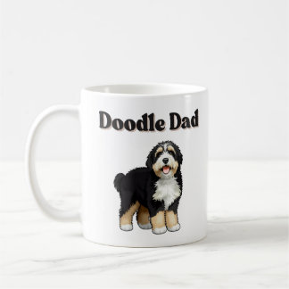 Life is Better with a Bernedoodle Dad Mug