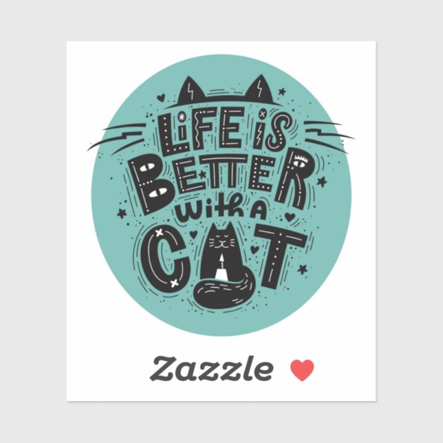 Life is Better with a Cat (Sheet)