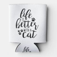 Life is better with a Cat Cute Cat Captions Aesthe