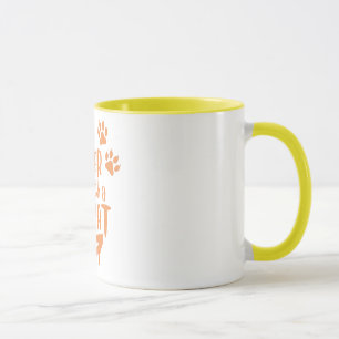 life is better with a cat mug