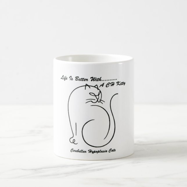 Life Is Better With A CH Kitty Coffee Mug (Center)