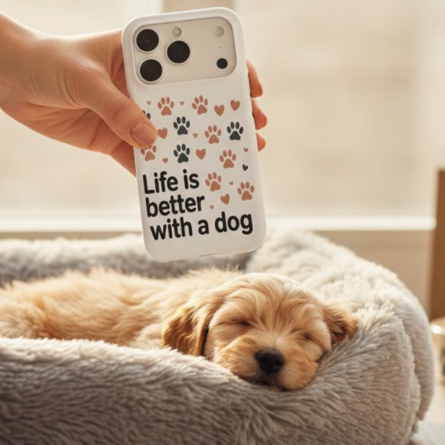 Life Is Better With A Dog Phone Case  (Creator Uploaded)