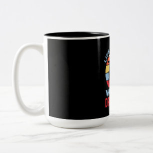 Life Is Better With A Drummer Two-Tone Coffee Mug