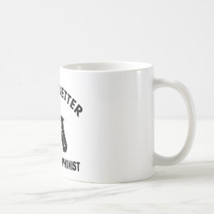Life is better with a saxophonist coffee mug
