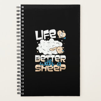 Life Is Better With A Sheep | Sheep Farmer Gift Planner