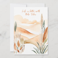 Life Is Better with Boho Vibes – w/ writting space