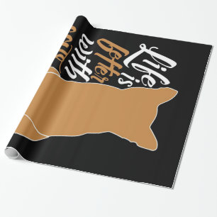 Life Is Better With Cats Wrapping Paper
