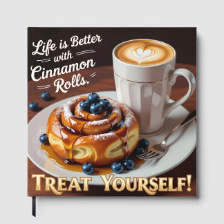 Life is better with cinnamon Cake treat yourself Guest Book