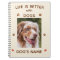 Life Is Better with Dogs – Cute Custom Notebook