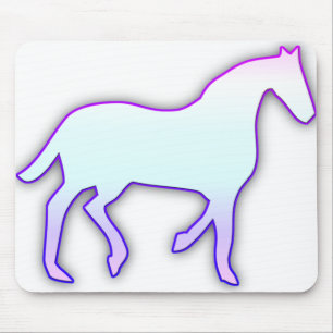 Life Is Better With Horses Horseback Riding Mouse Pad