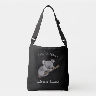 Life Is Better With Koala Crossbody Bag
