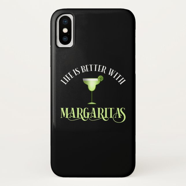Life Is Better With Margaritas Case-Mate iPhone Case (Back)