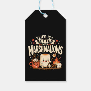 Life is better with marshmallows gift tags