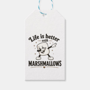 Life is better with marshmallows gift tags