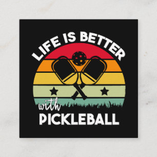 Life is Better with Pickleball Loyalty Card