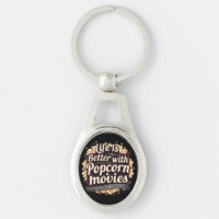 Life Is Better with Popcorn & Movies Retro Design