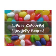 Life is colourful like Jelly Beans