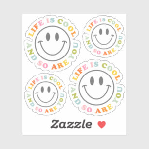 Life Is Cool Happy Smiling Face Emoji