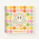 Life Is Cool Happy Smiling Face Emoji Notebook<br><div class="desc">Life Is Cool Happy Smiling Face Emoji Notebook</div>