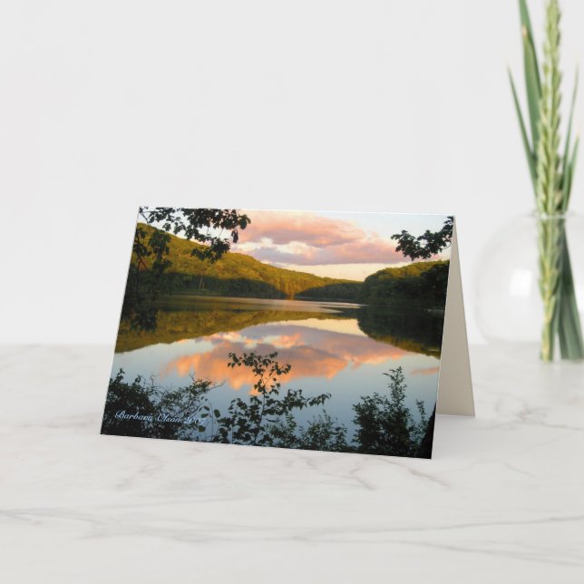 Life is Eternal: Poem Inside-bereavement Card (Front)