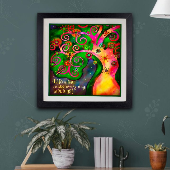 ‘Life is fast’ Inspirivity Photo Print (Creator Uploaded)