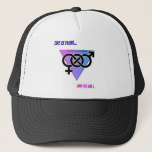 Life is Fluid.jpg Trucker Hat