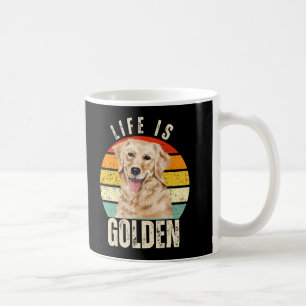 Life Is Gold – Golden Retriever Lover Coffee Mug