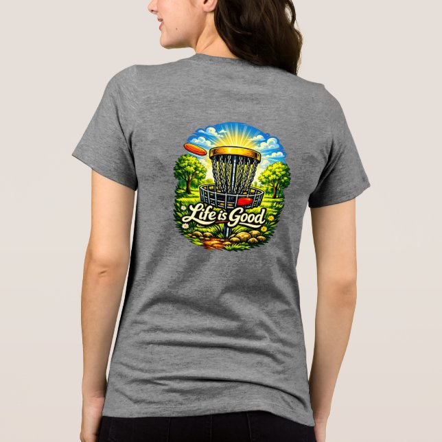 Life is good Tri-Blend shirt (Back)