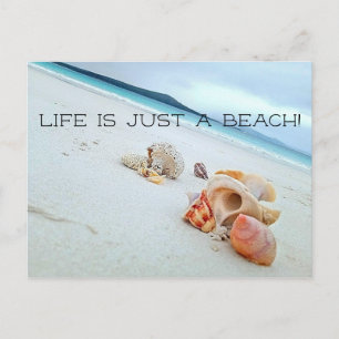 Life is just a Beach Postcard