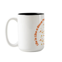 Life is like a Blank  page | Inspirational quote