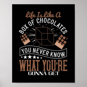 Life Is Like A Box Of Chocolates Poster
