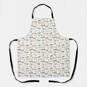 Life Is Like A Game, But Fishing Is Serious Apron