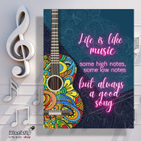 Life is like Music, always a good song 