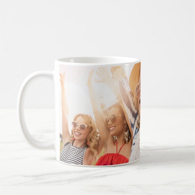 Life Is More Fun With My Girls Photo Coffee Mug (Left)